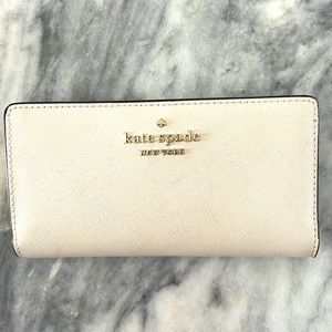 Kate Spade wallet- ivory